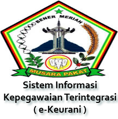 Logo e-Keurani Pemerintah Kab. Bener Meriah